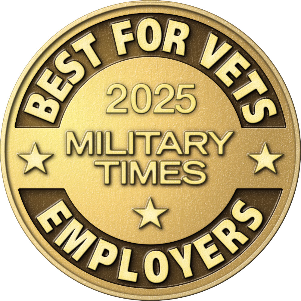 2025 Military Times Best for Vets - Employers award