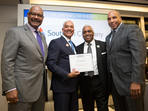 Chris Collier receives diversity award on behalf of Southern Company