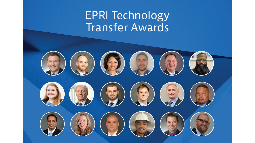 EPRI Technology Transfer Awards Recipients