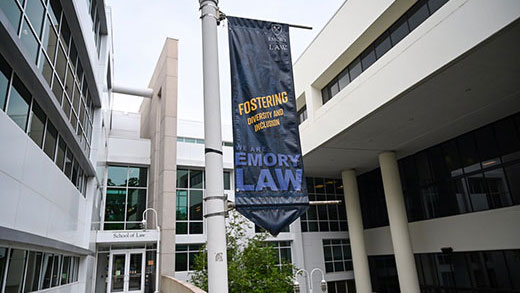 Emory Law School banner