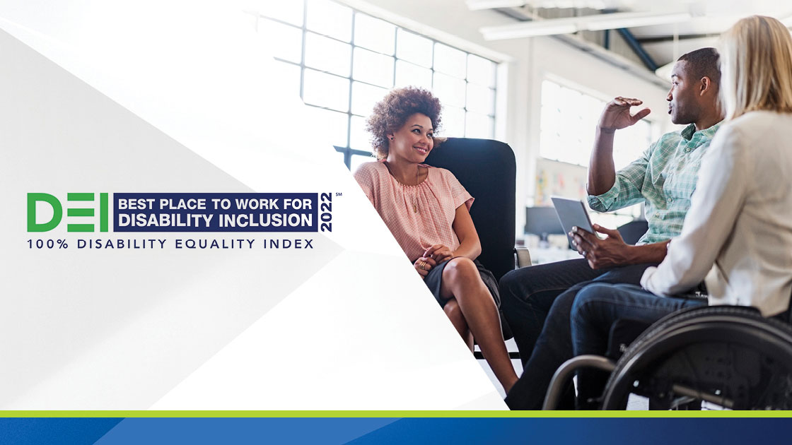 Disability Equality Index 100 percent score