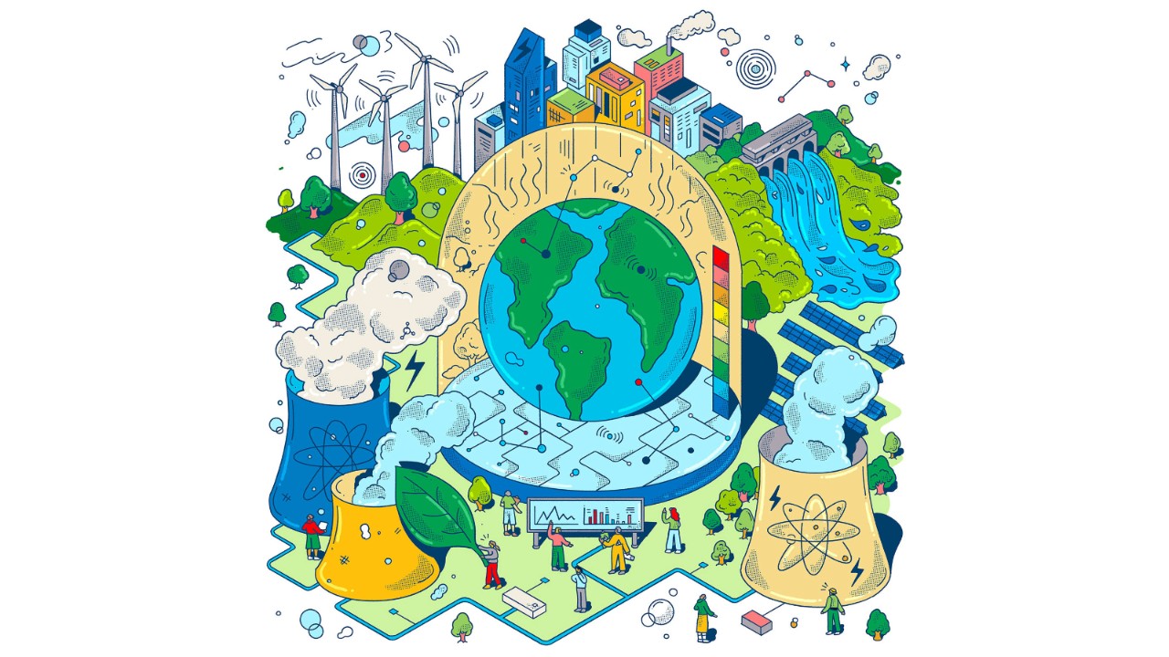 World energy illustration