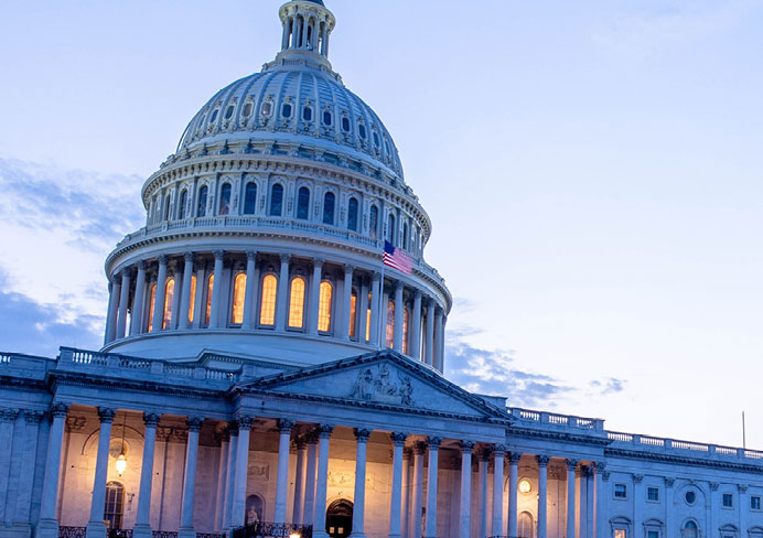 Capitol Building during dusk